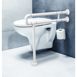 Maner sprijin WC fix in forma U cu picior